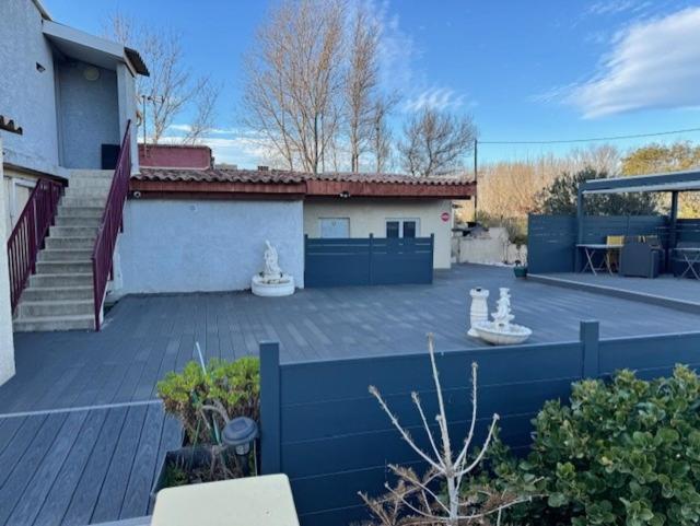Logis Hotel La Chaumiere Marseillan  Buitenkant foto