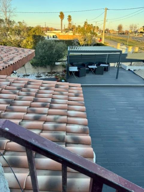 Logis Hotel La Chaumiere Marseillan  Buitenkant foto