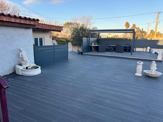 Logis Hotel La Chaumiere Marseillan  Buitenkant foto